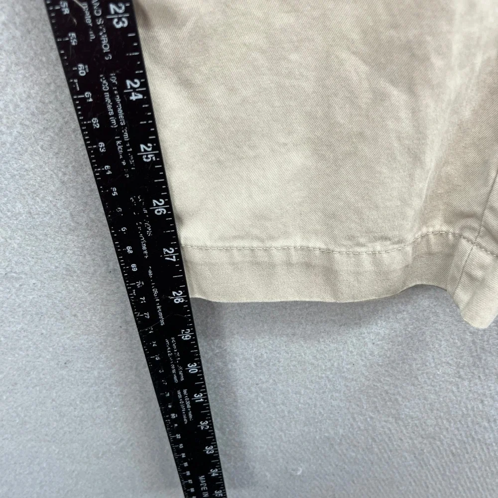Banana Republic Pants Mens 32x30 Khaki Tan Aiden Chino Cotton Slim Preppy Casual